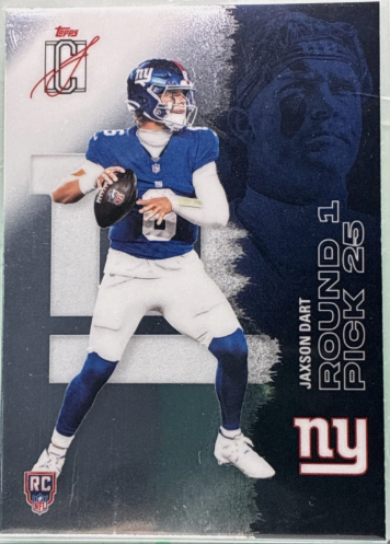 2025 Topps Signature Class Jaxson Dart #106 RC front