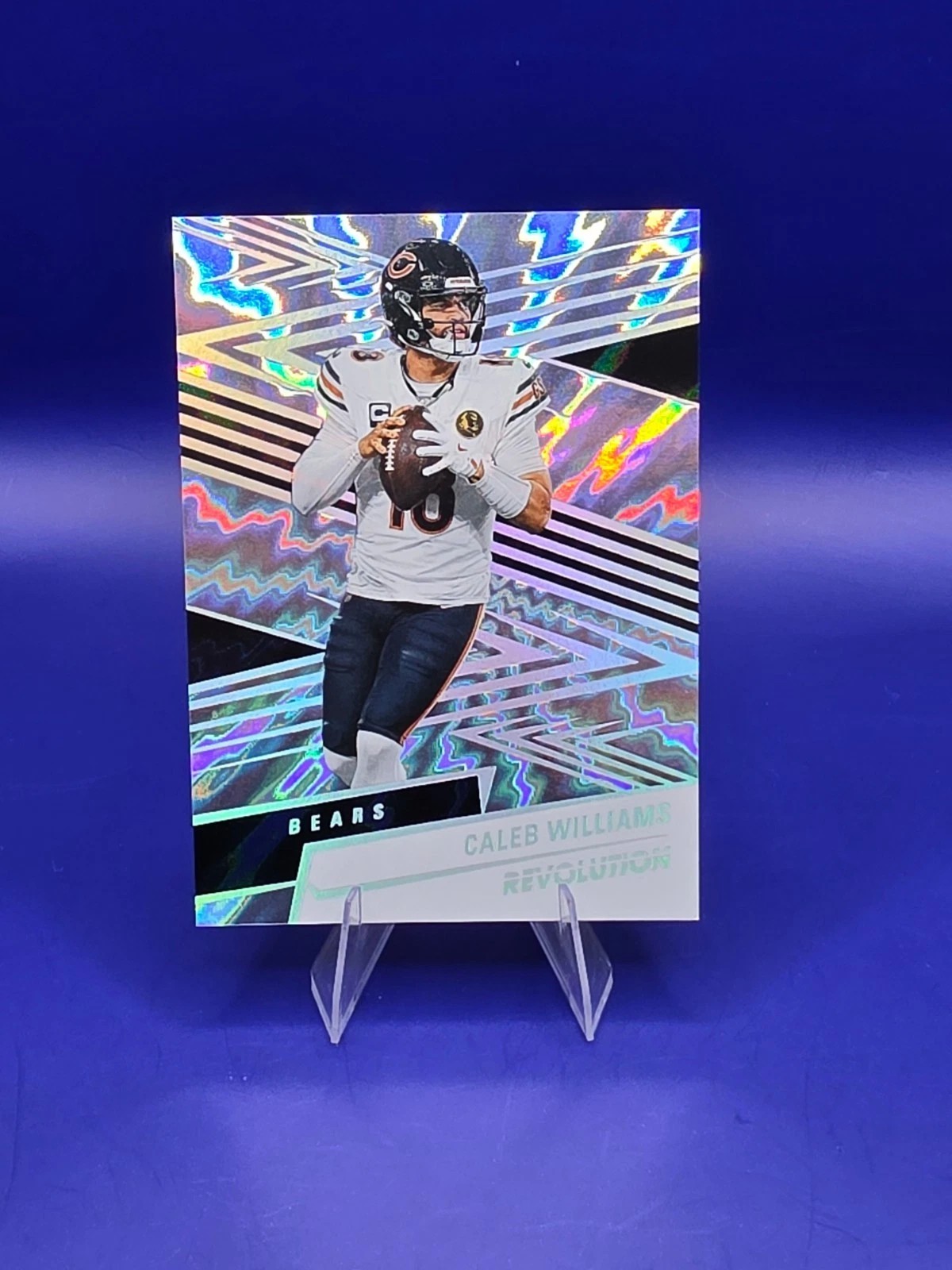 2025 Panini Revolution - Caleb Williams #49 Lightning /60 front
