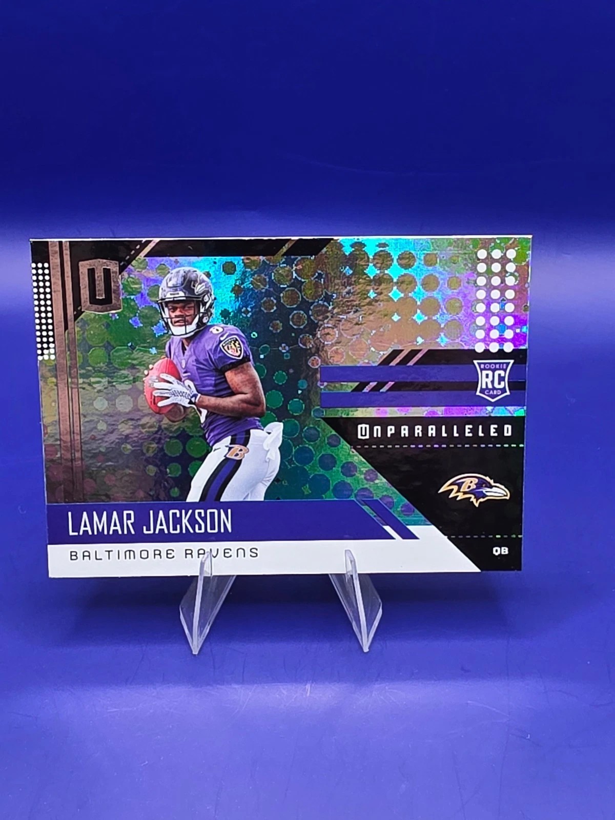 2018 Panini Unparalleled - Rookie Lamar Jackson #209 (RC) front