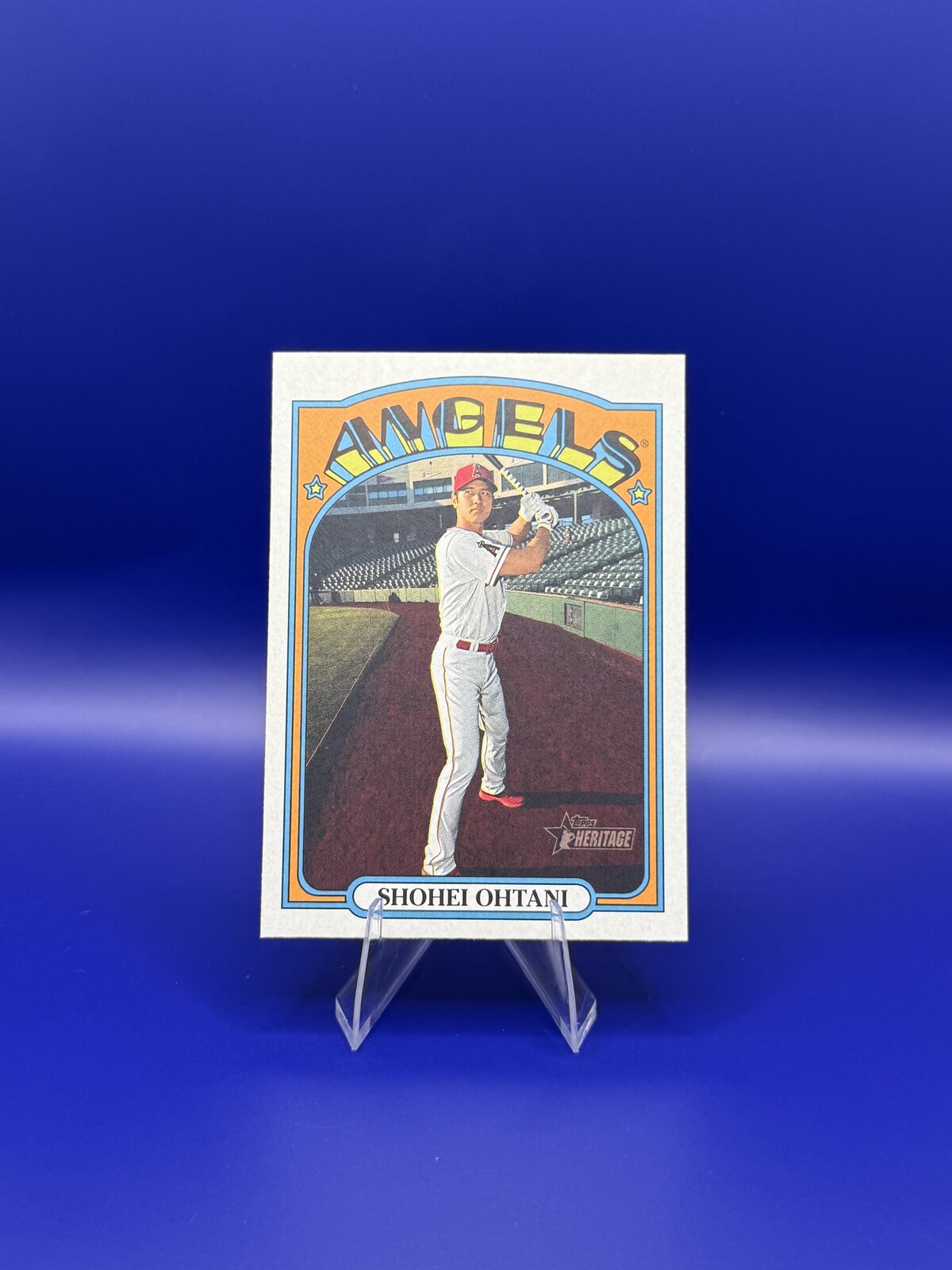 2021 Topps Heritage Shohei Ohtani #245 front