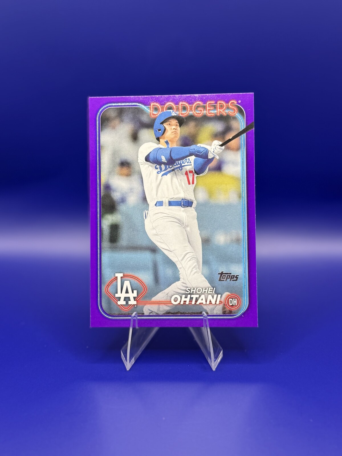 2024 Topps Series 2 Shohei Ohtani Purple #500 front